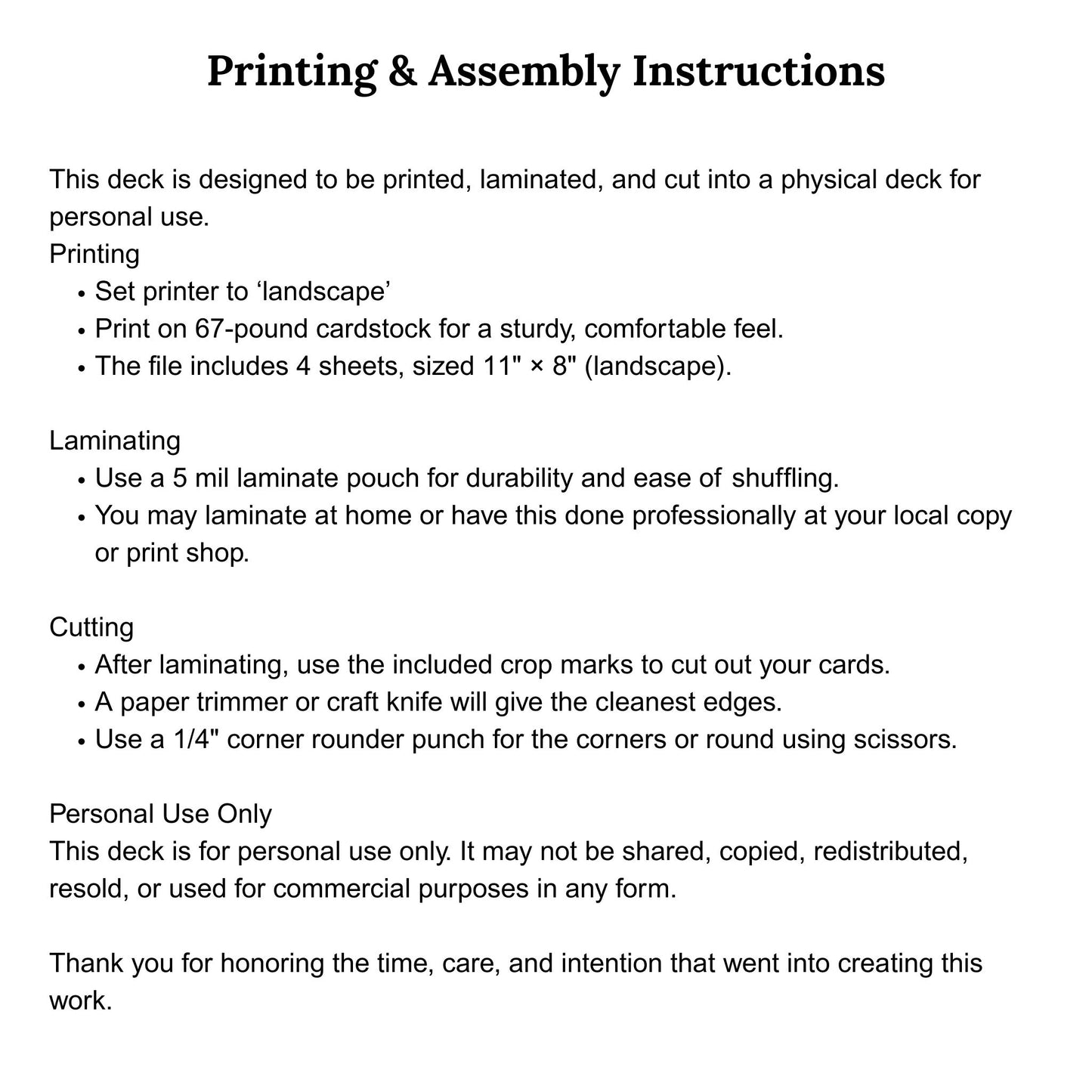 The Mindful Witch’s Affirmation Deck