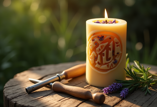 The Mark and the Meaning: Carving Symbols Into Spell Candles