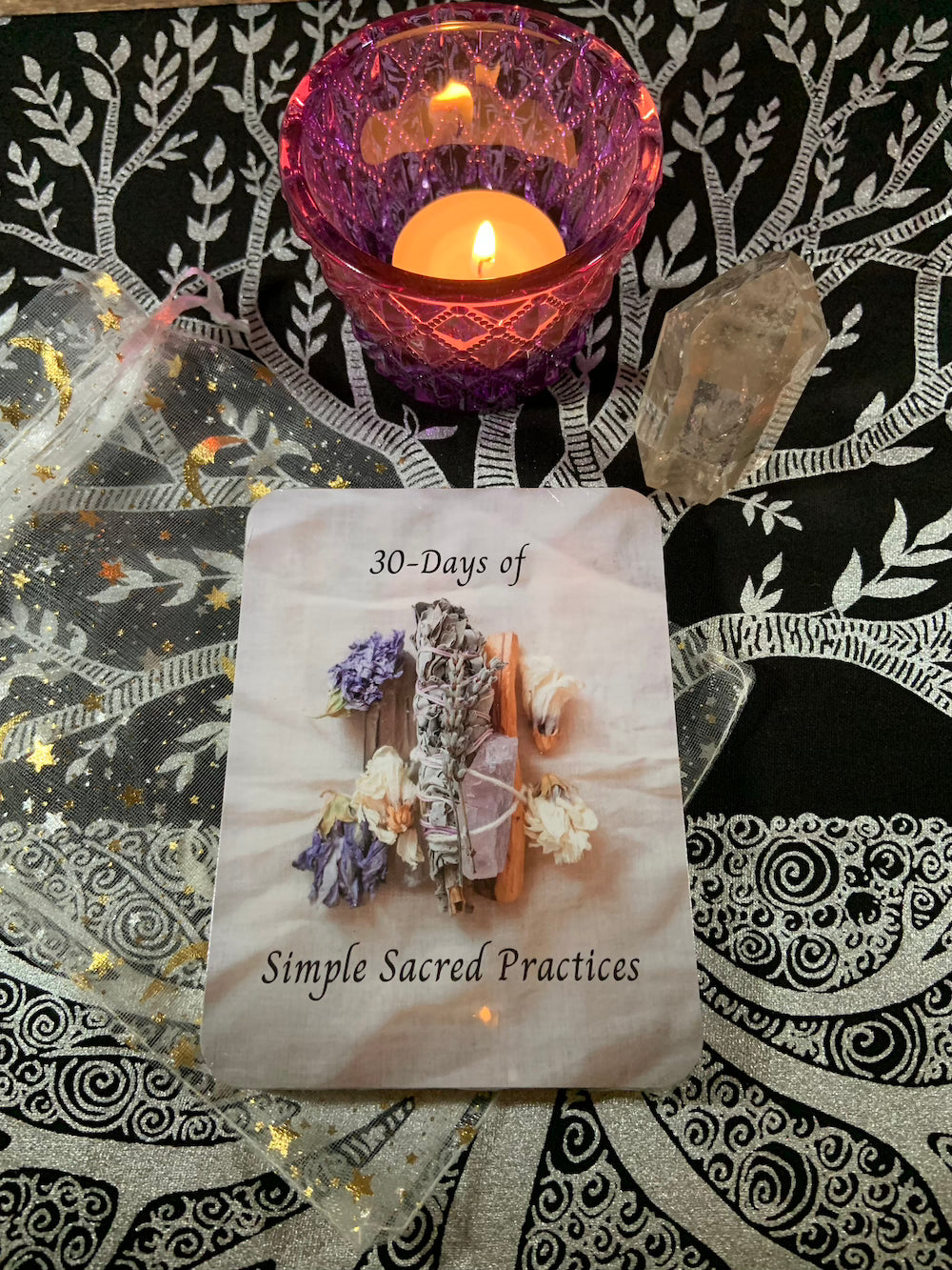 30-Days of Simple Sacred Practices Ritual Deck