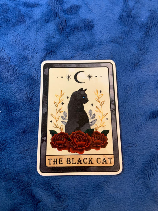 Black Cat Sticker