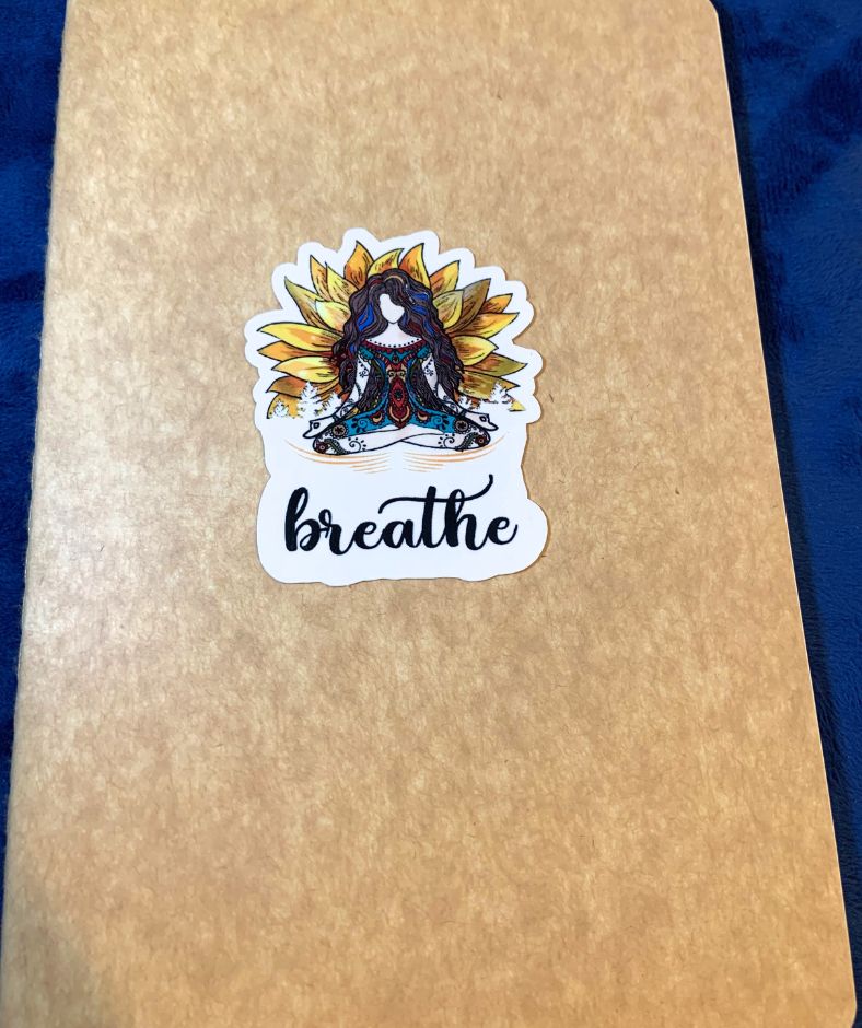 Breathe Boho Sticker