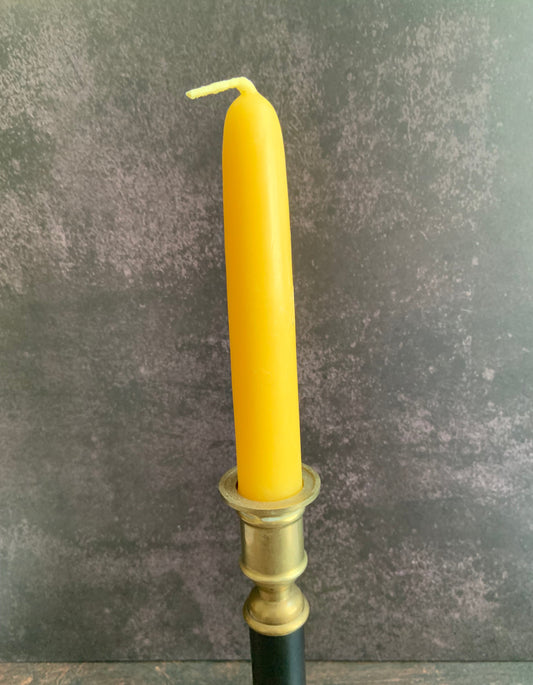 Hand-dipped Beeswax Candle