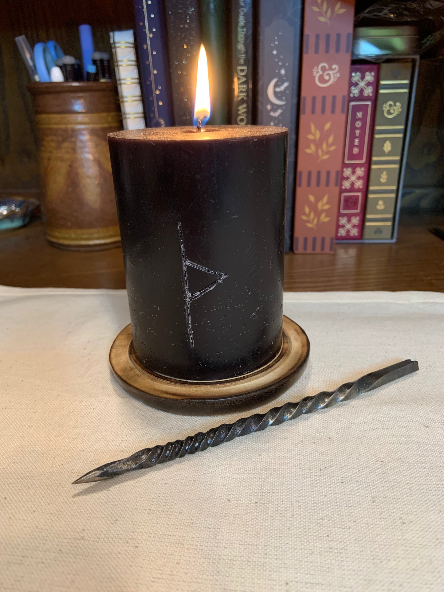 Hand-Forged Candle Scribe