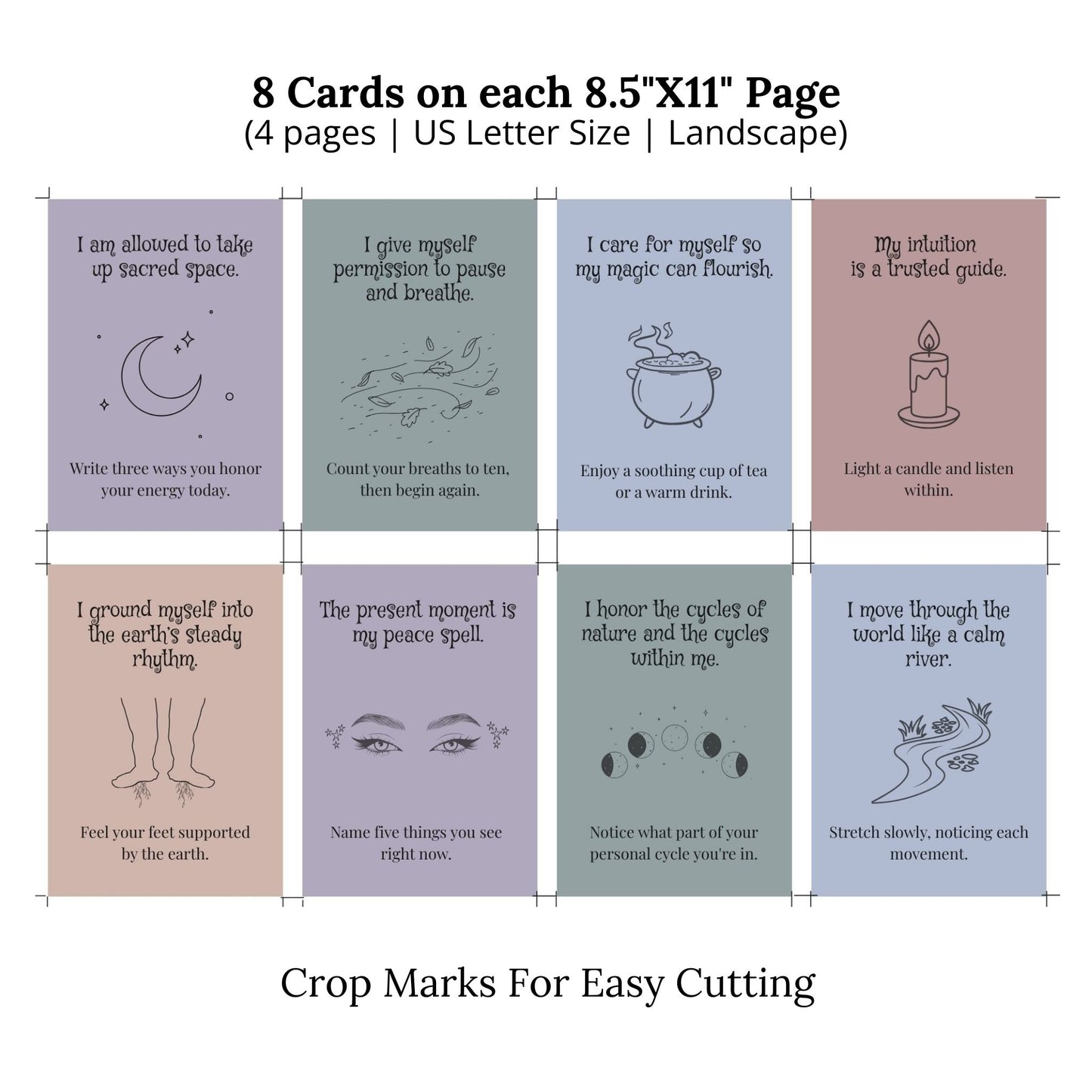 The Mindful Witch’s Affirmation Deck