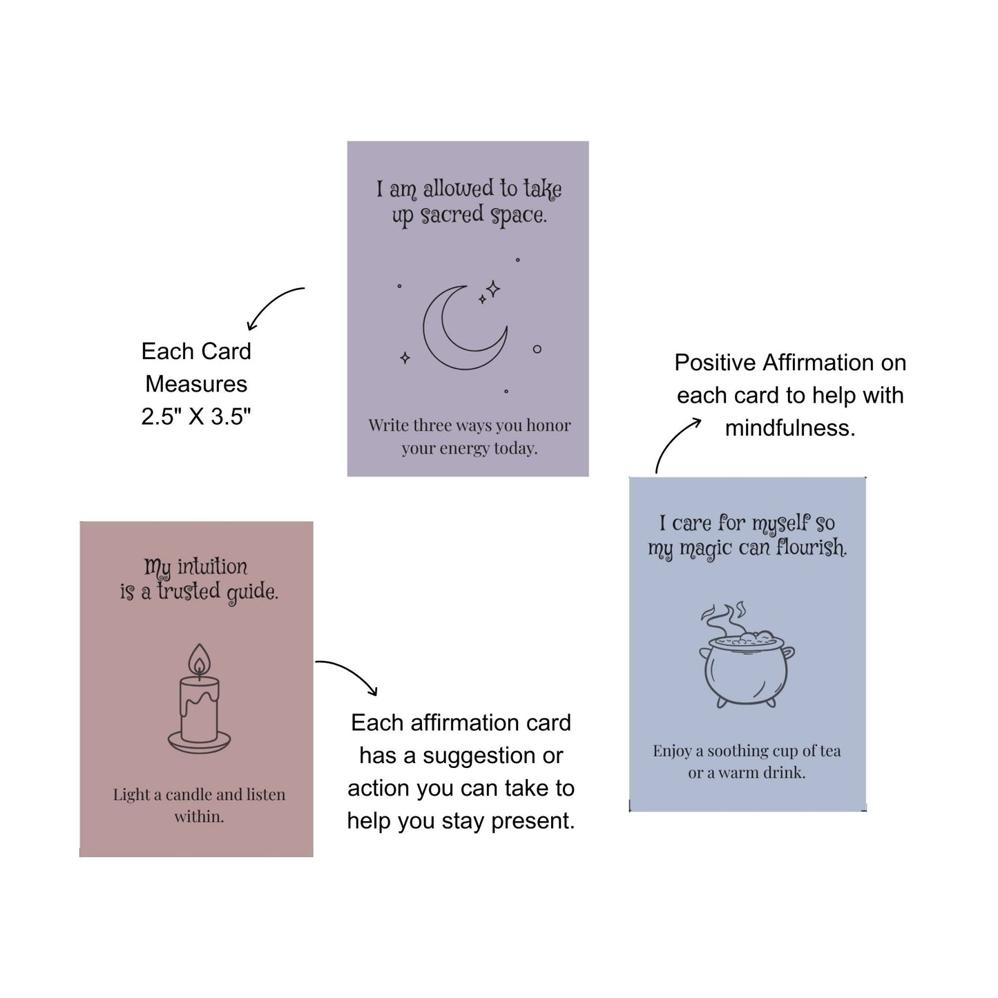 The Mindful Witch’s Affirmation Deck