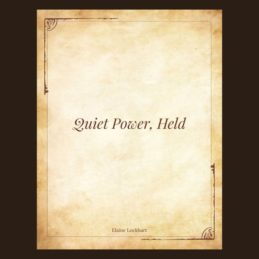 Quiet Power, Held