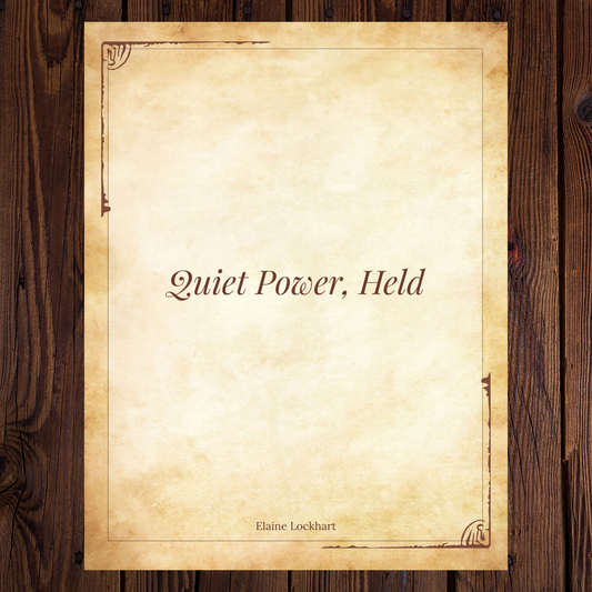 Quiet Power, Held